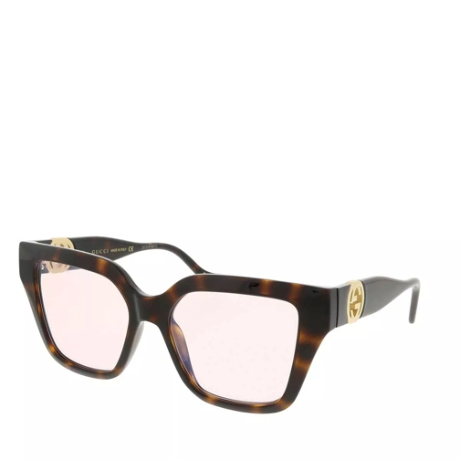 Gucci GG1023S Havana-Havana-Pink Glasses