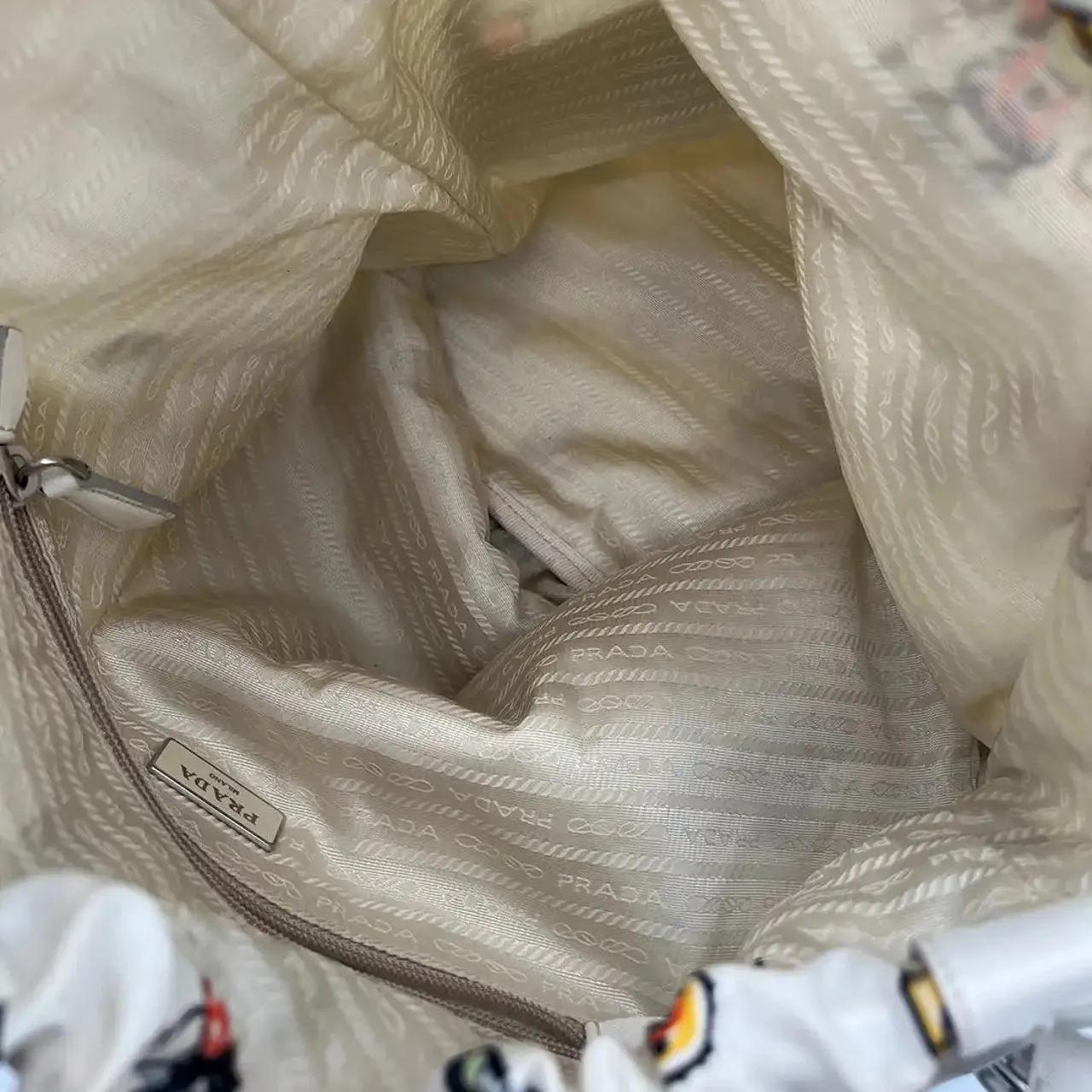 Thumbnail - Prada Crossbody Bags - Prada Robot Bag Nylon white rare / good - Gr. unisize - in Weiß - für Damen