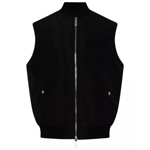 Dsquared2 Black Polyamide Vest Black 