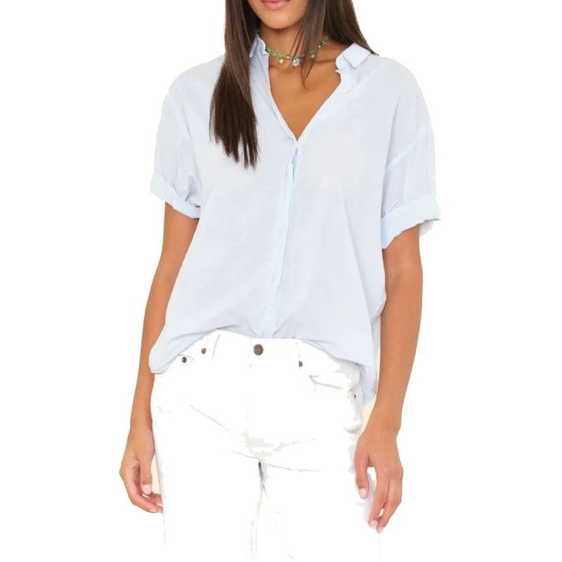 XIRENA Bluse Xirena Channing Blouses Lichtblauw X5ctp114 blau(Image 2)
