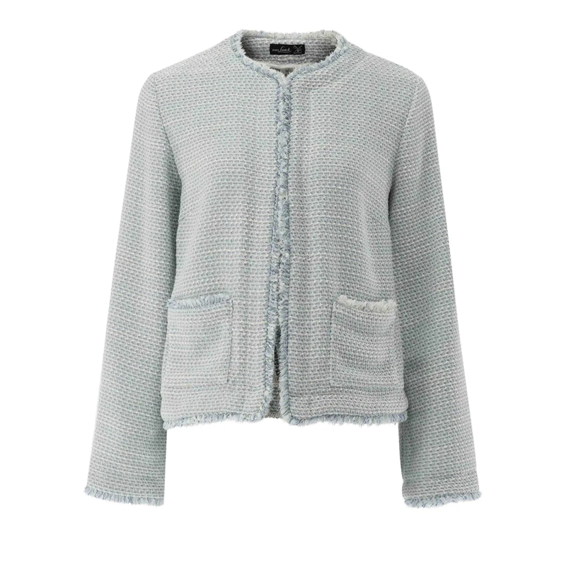 VAN LAACK Blazer Mantel Modern Fit Dessiniert blau