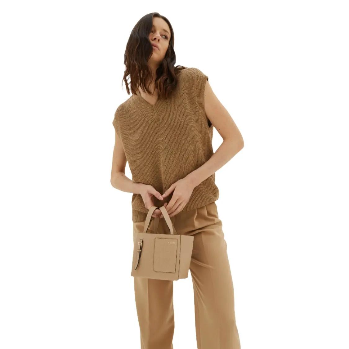 Valextra Bucket bags Soft Bucket Micro Bag in beige