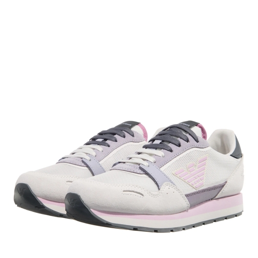 Emporio Armani Sneaker Wht+L.Gry+Rose+D.Gry scarpa da ginnastica bassa