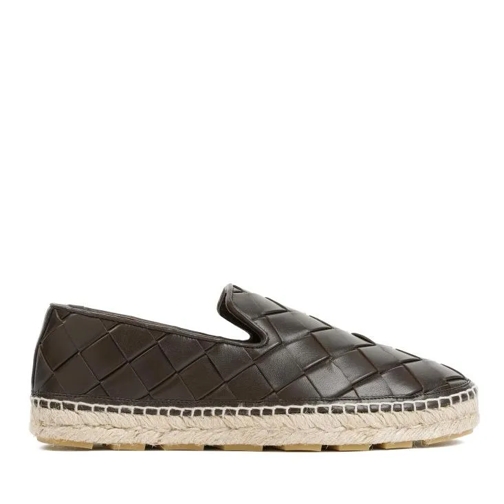 Bottega Veneta Espadrille Jack Fondant Calf Leather Espadrilles Brown