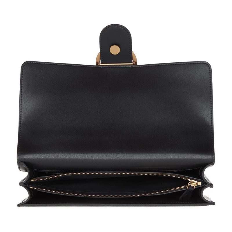 Pinko Schultertasche Love One Classic St. Cl Nero-Antique Gold(Image 4)