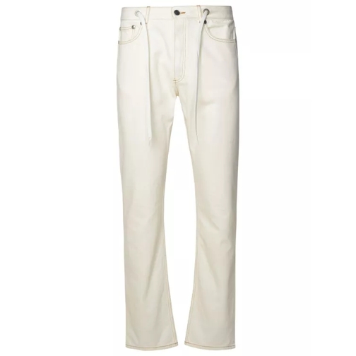 A.P.C. Sureau' Ivory Cotton Jeans White 