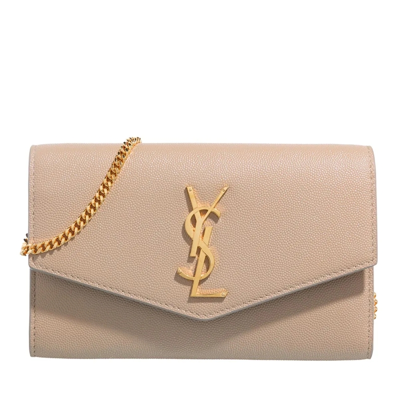 Saint Laurent Crossbody Bag Flap Chain Crossbody Bag Dark Beige