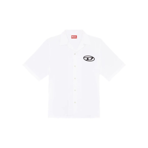 Diesel Shirts Bowlinghemd mit Logo-Stickerei 100 100