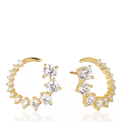 Sif Jakobs Jewellery Belluno Circolo Earrings 18K Yellow Gold Ohrstecker