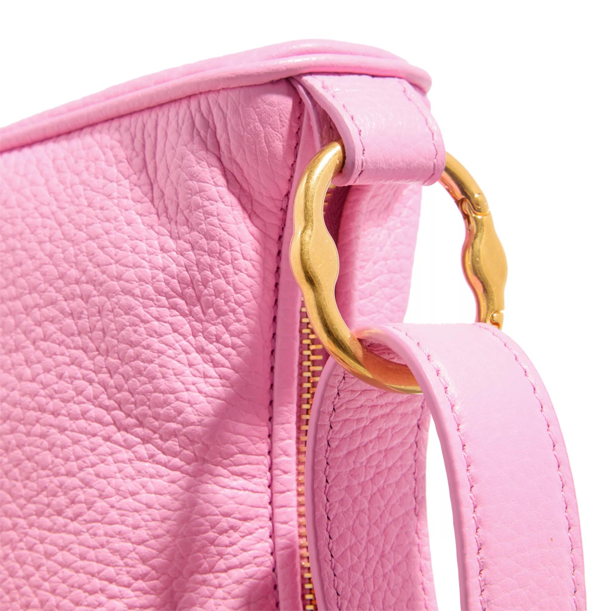 Bally Satchels Emblem Minimoon in poeder roze