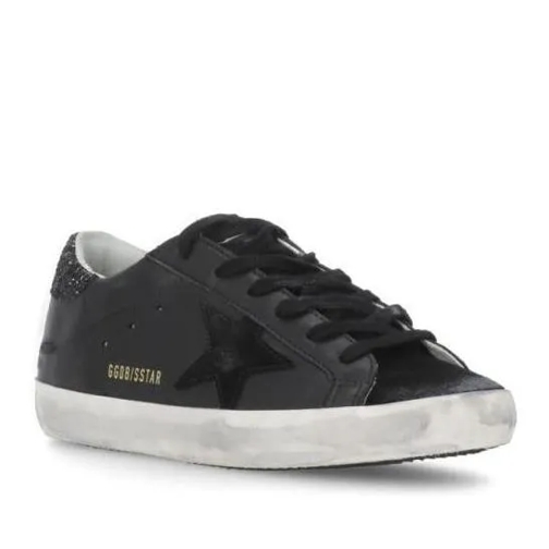 Golden Goose Super-Star Sneakers Black sneaker basse