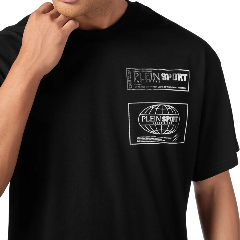 Plein Sport T-Shirt T-Shirt Rundhalsausschnitt Ss schwarz(Image 5)