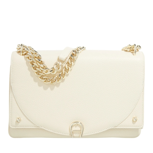 AIGNER Crossbody Bag Diadora Macadamia White