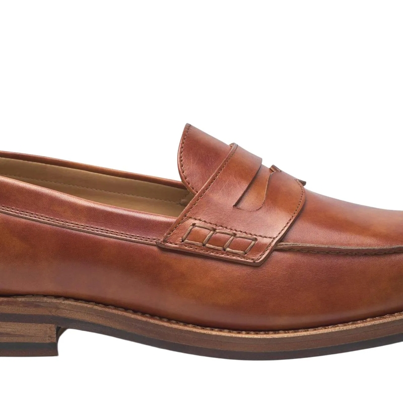 Heinrich Dinkelacker Loafer Loafer Janosh K Plain TC cognac(Image 3)