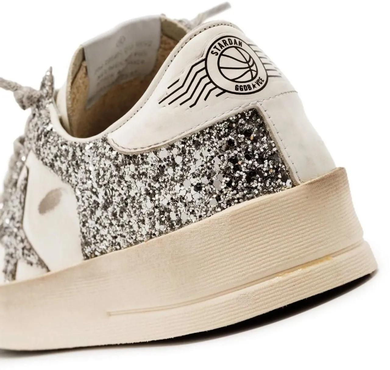 Thumbnail - Golden Goose Low-Top Sneaker - Stardan Model Leather Sneakers - Gr. 35 (EU) - in Weiß - für Damen