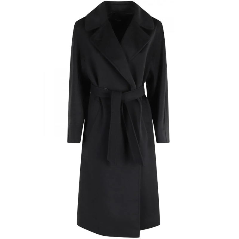 Max Mara Donsjas Coats Black schwarz