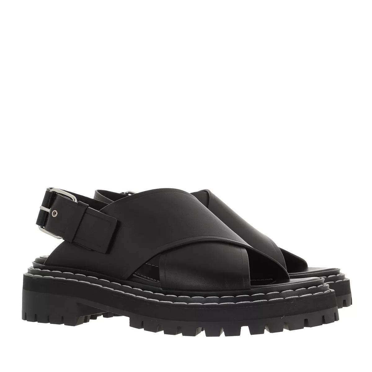 Proenza Schouler Maine Calf Sandals Black Sandal