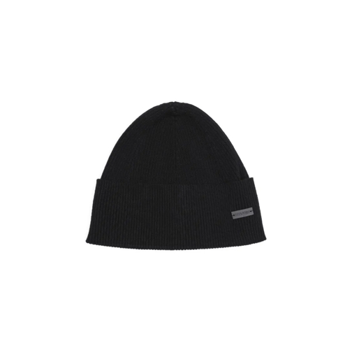 Saint Laurent Hoed Black Cashmere Hat Black