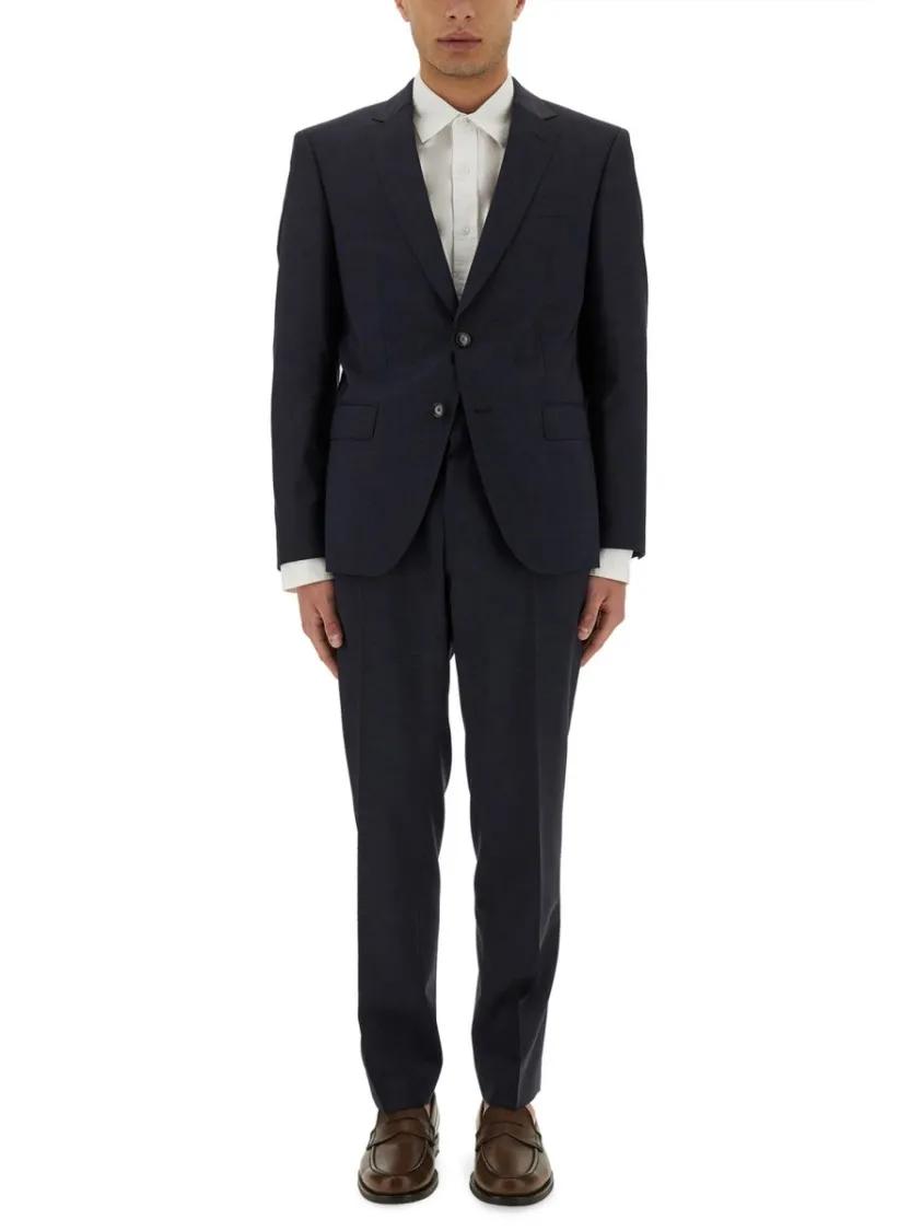 Thumbnail - Boss - "H-Huge-2Pcs-224" Tailored Suit - Größe 48 - blue