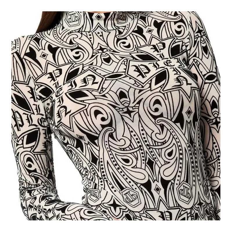 Philipp Plein Top Körper Gothic Plein nude(Image 4)