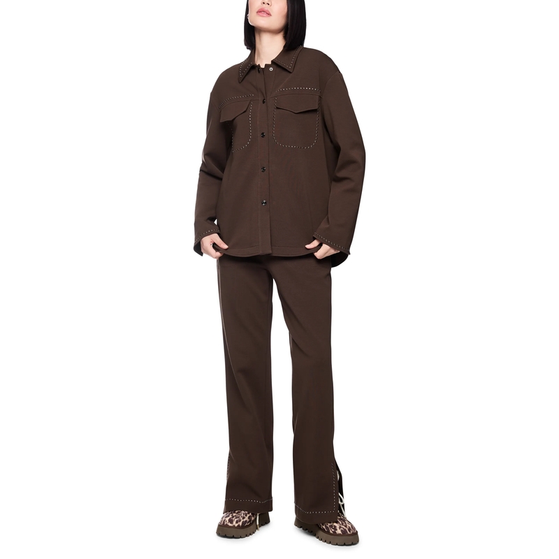 Marc Cain Hemdjacke Jacke seal brown(Image 2)