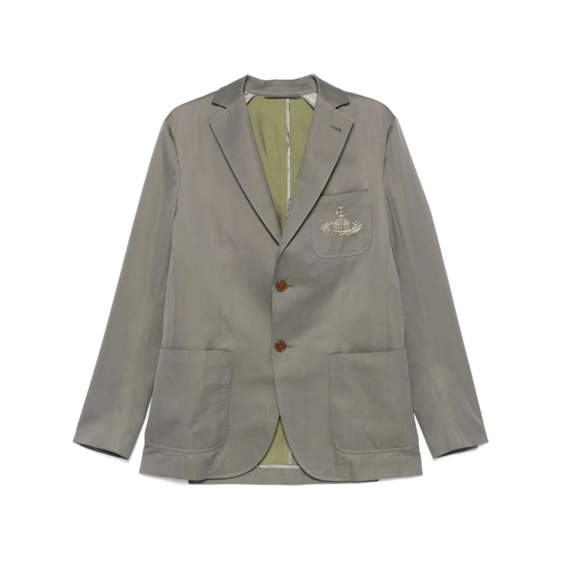 Vivienne Westwood Blazer Battleship Grey Tailored Blazer Grey