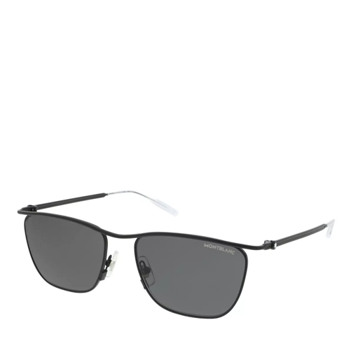 Montblanc MB0167S-001 55 Sunglass MAN METAL BLACK Sonnenbrille