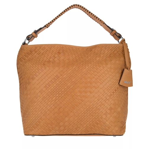 Abro West Braided Leather Hobo Bag Cuoio Hobo Bag