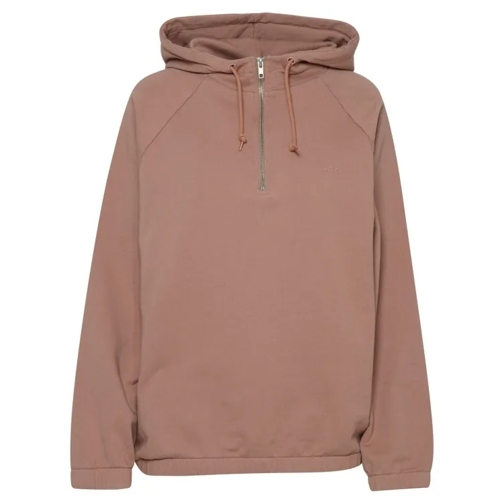 A.P.C. Nina Mauve Cotton Hoodie Pink 