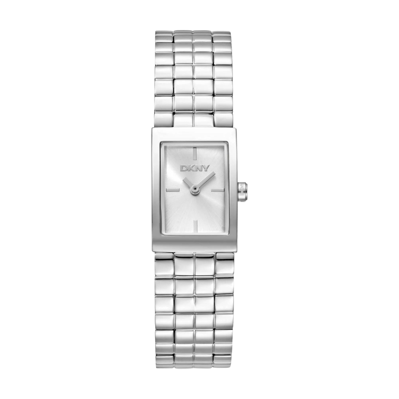 DKNY Quarzuhr Quarzuhr Signature Square Watch silber