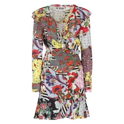 Moschino Viscose Dress Multicolor 