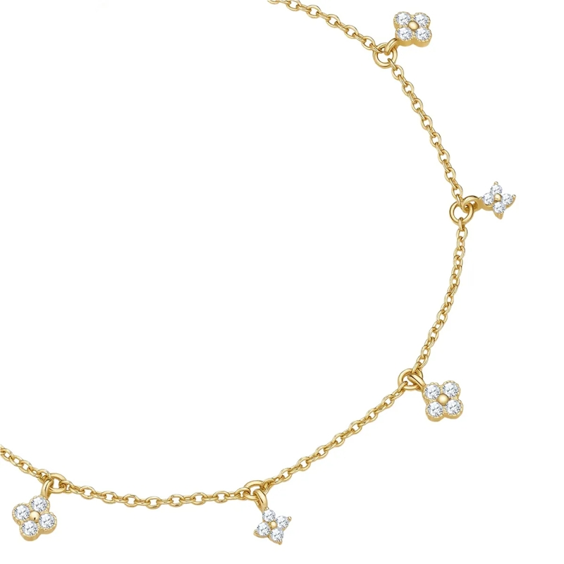 Glanzstücke München Armband Sterling Silber Armband Zirkonia gold(Image 2)