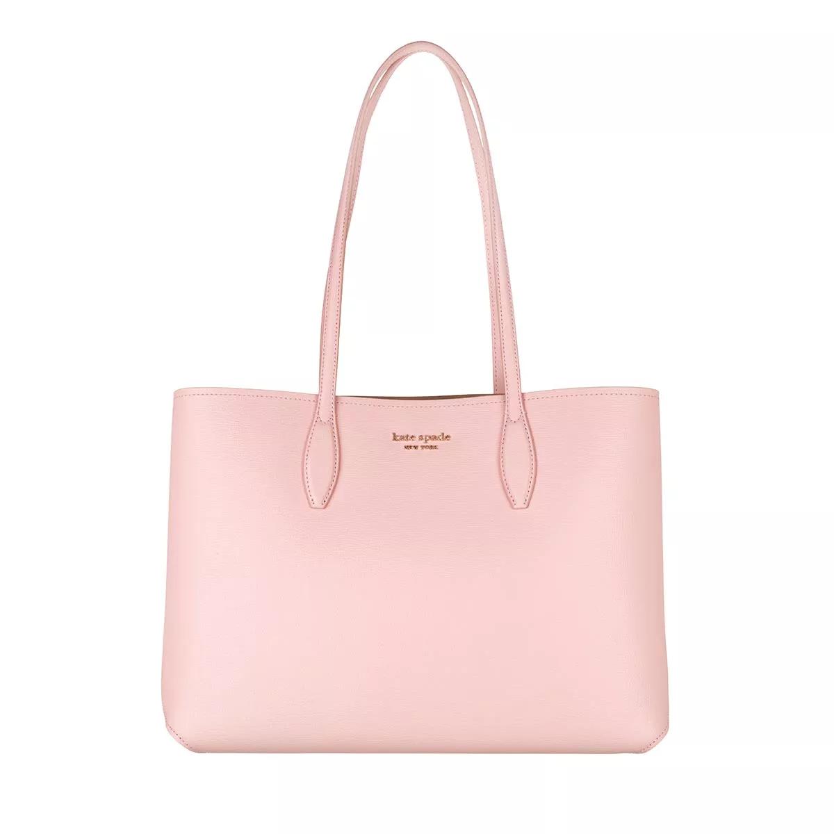 Kate spade pink store leather tote