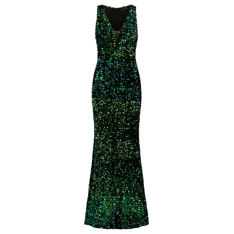 Kraimod Abendkleid Abendkleid dunkel-grün