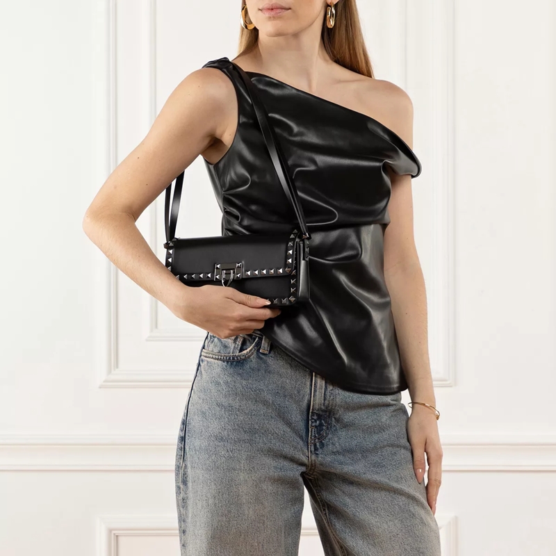 Valentino Garavani Sac à bandoulière Shoulder Bag Rockstude Black(Image 5)
