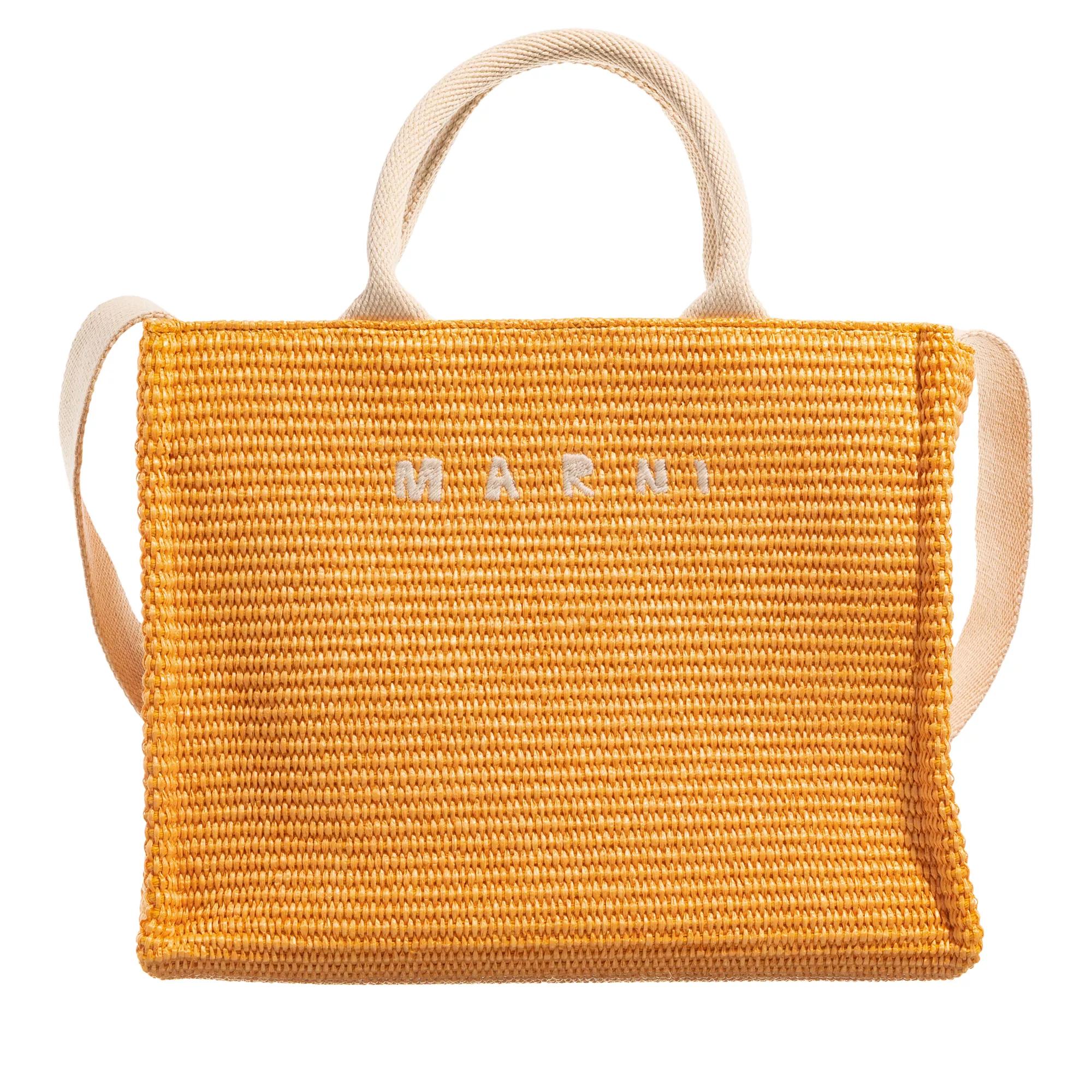 Marni Tote - Small Basket - Gr. unisize - in Orange - für Damen