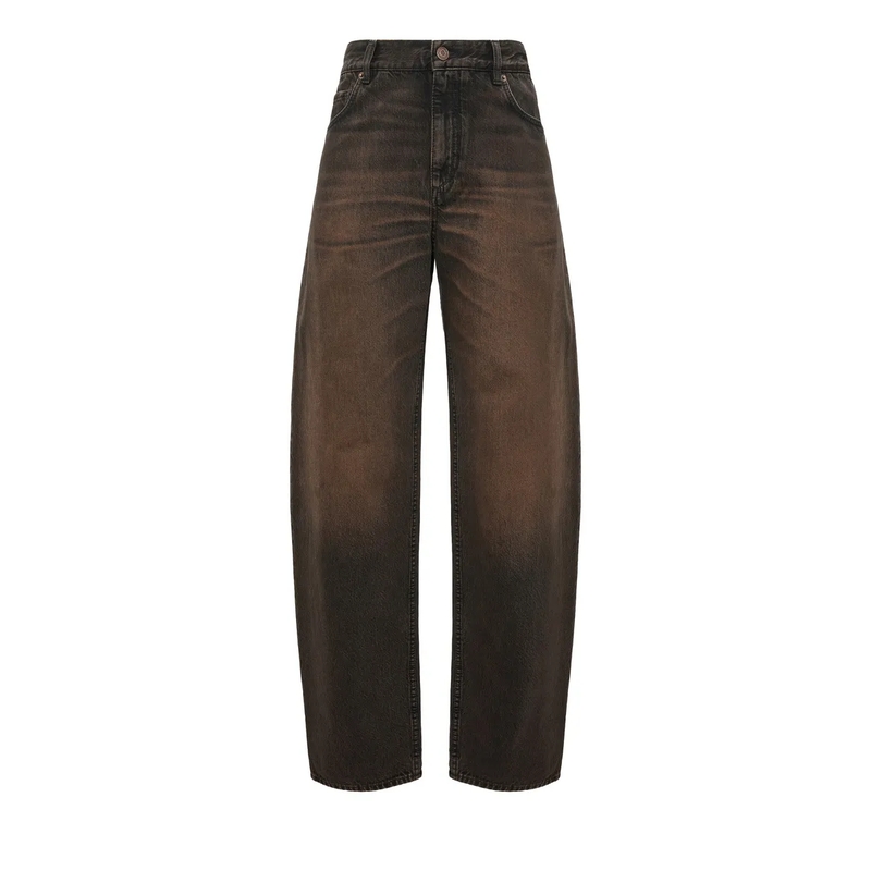 Dorothee Schumacher Barrel-Jeans DEEP LOVE pants porcini
