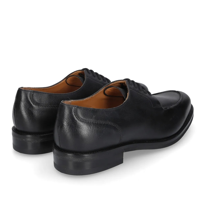 Heinrich Dinkelacker Schuhe Schnürer Genf Norweger N- Moderne Norweger-Silho schwarz(Image 3)