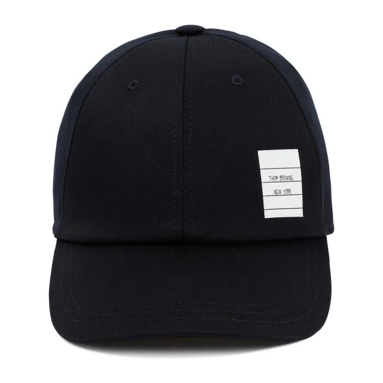 Thom Browne Mützen - Classic Baseball Cap - Gr. S - in Schwarz - für Damen