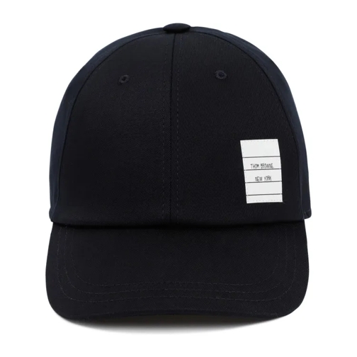 Thom Browne Classic Baseball Cap Black 