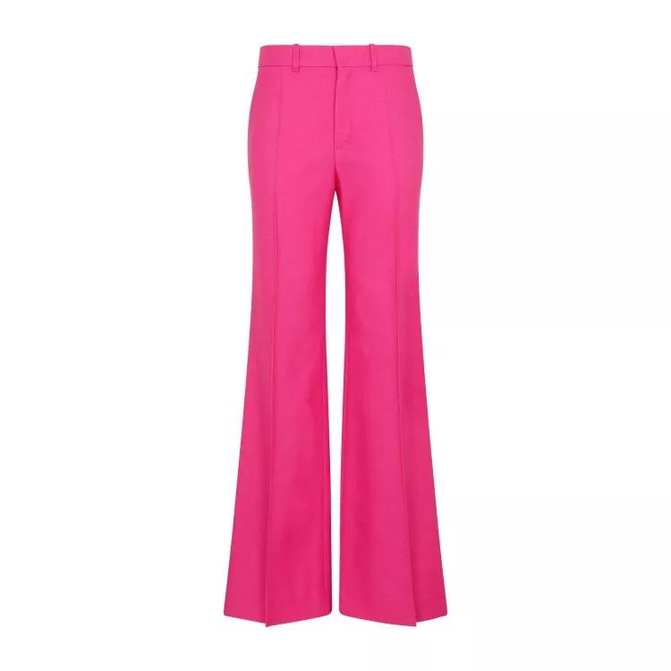 Chloé - Raspberry Flared Pants - Größe 36 - pink