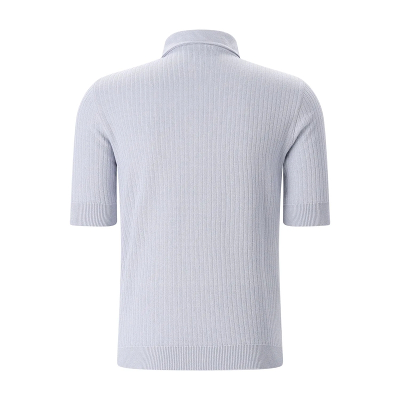 Lardini Polohemd Poloshirt aus Leinenmix beige(Image 6)