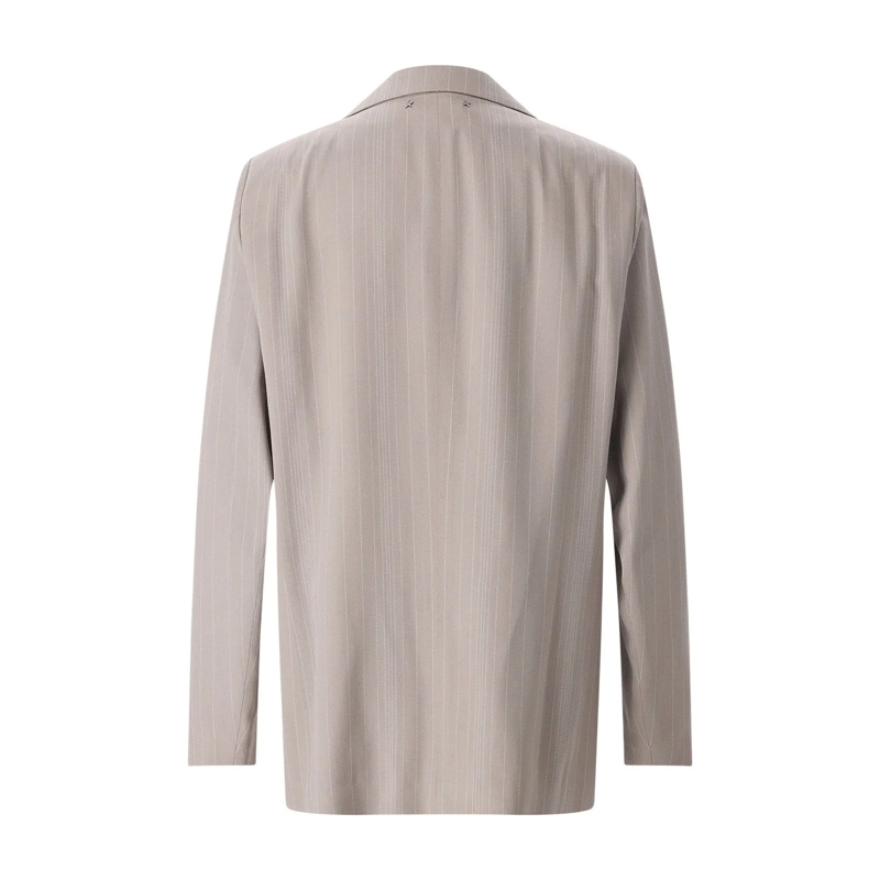 Golden Goose Blazer Gestreifter Blazer braun(Image 3)