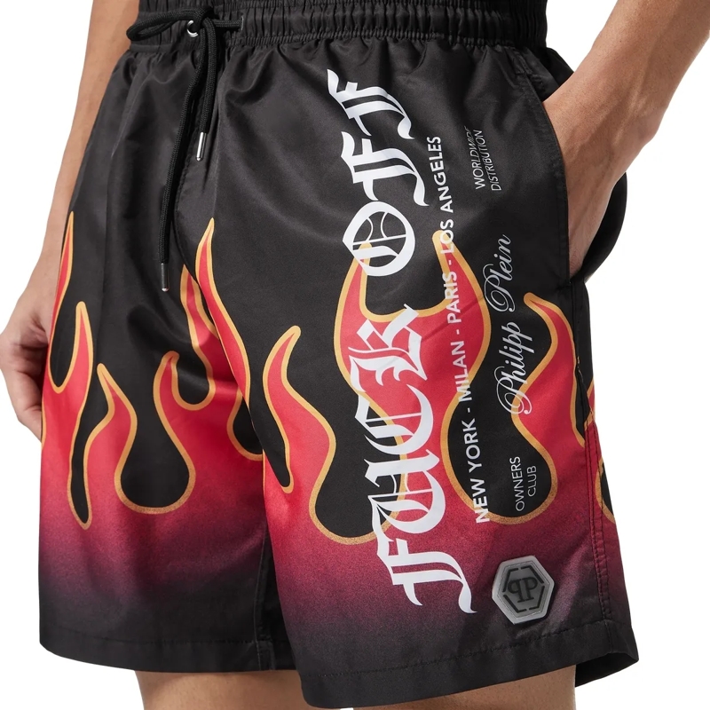 Philipp Plein  Badehose Flame schwarz(Image 4)
