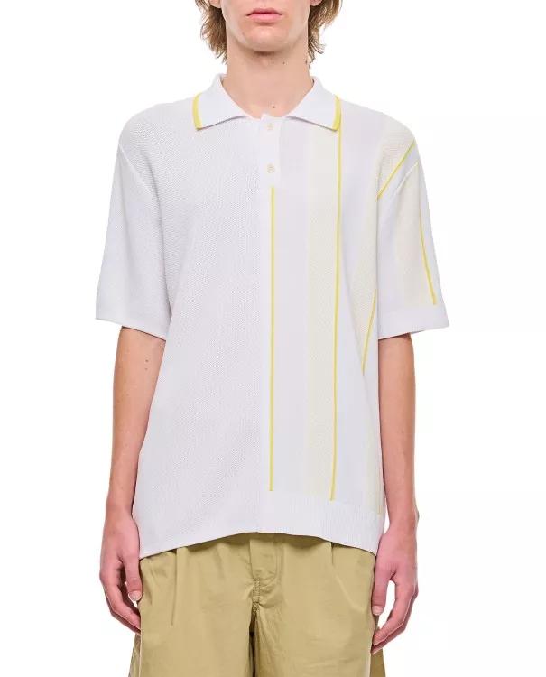 Jacquemus - Juego Polo Shirt - Größe L - white