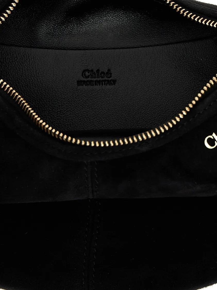 Chloé Hobo bags 'Bracelet Hobo Mini' Handbag in zwart