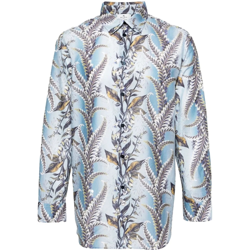 Etro Legeres Oberteil Shirts Blue blau