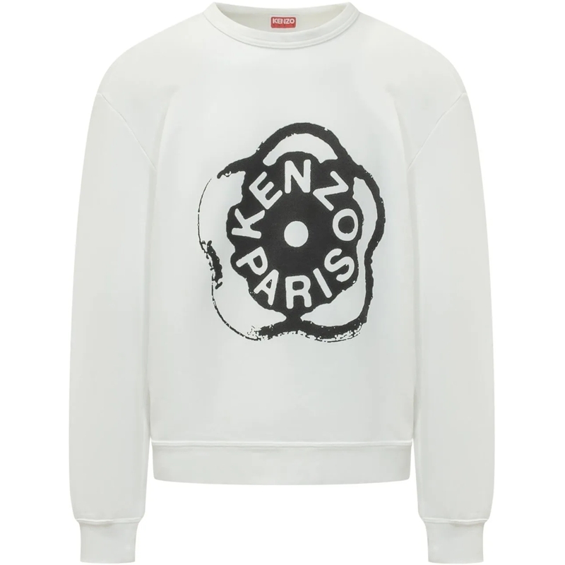 Kenzo  Felpa con Stampa weiß