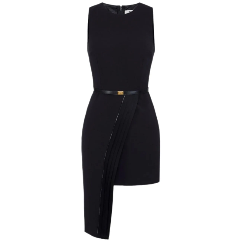 Elisabetta Franchi Midikleid Dresses Black schwarz