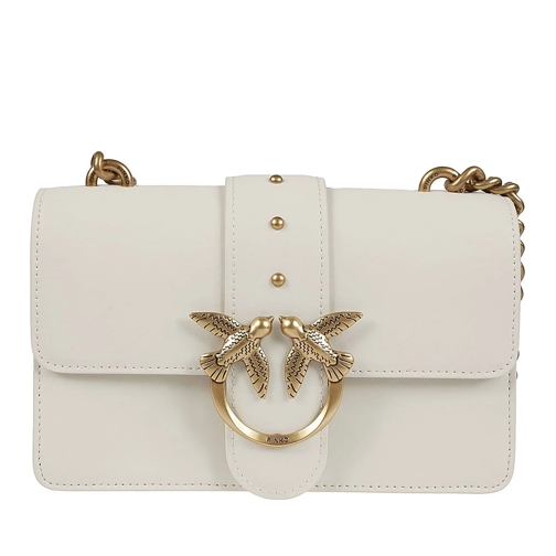 Pinko Draagtas Love One Mini Simply Bag White weiß